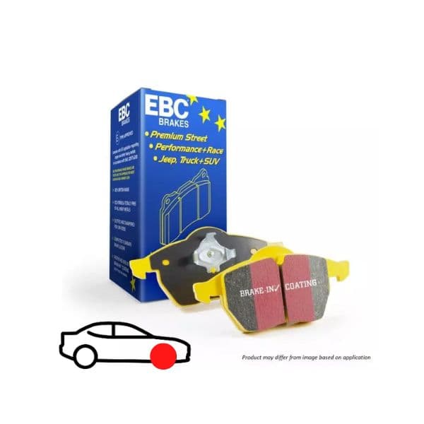 EBC Yellowstuff™ Pastilhas de Travão DP4116R - EBC.DP4116R