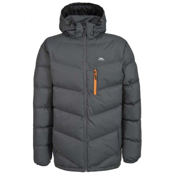Trespass Blustery Down Jacket Cinzento M Homem