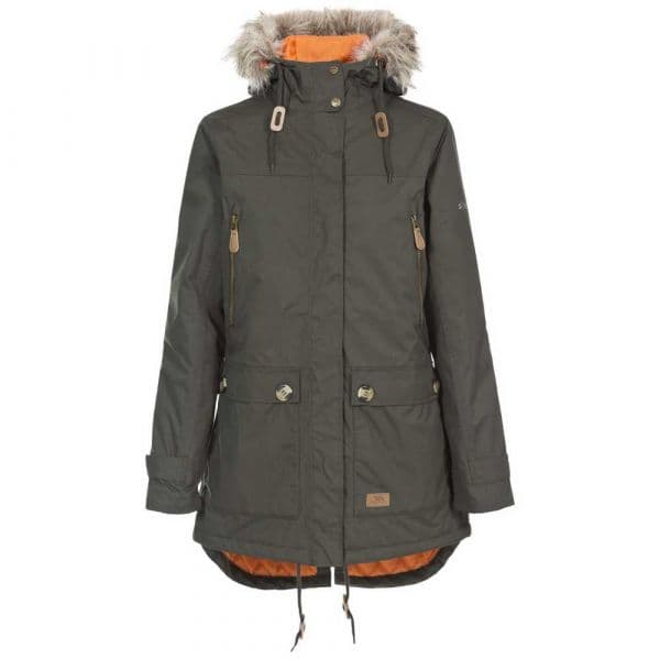 Trespass Cleaa Jacket Cinzento M Mulher