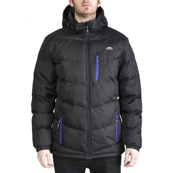 Trespass Blustery Jacket Preto M Homem