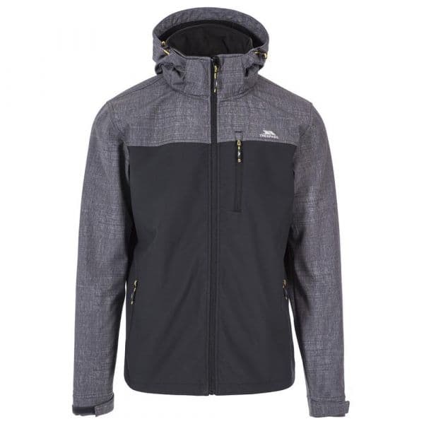 Trespass Abbott Softshell Jacket Cinzento S Homem
