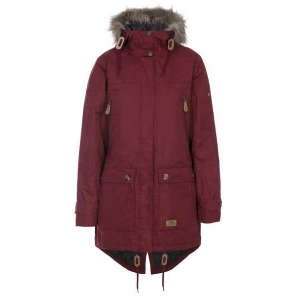 Trespass Cleaa Jacket Vermelho XS Mulher