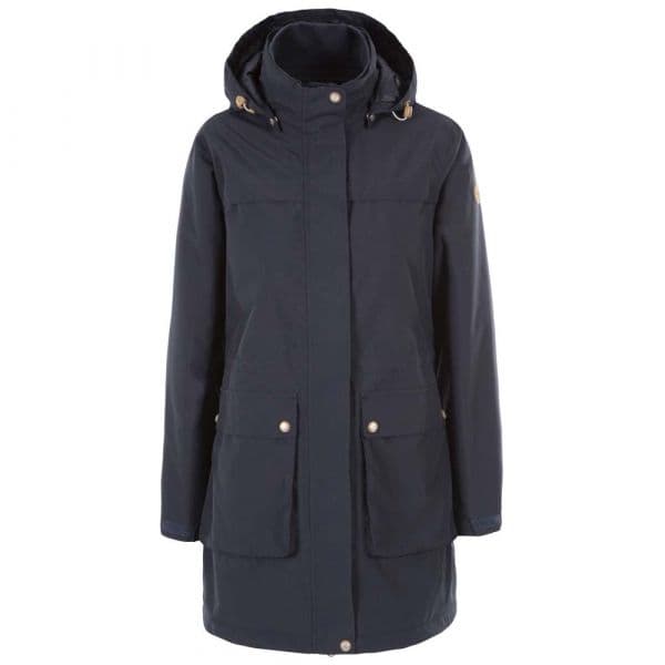Trespass Lyrics Jacket Azul S Mulher