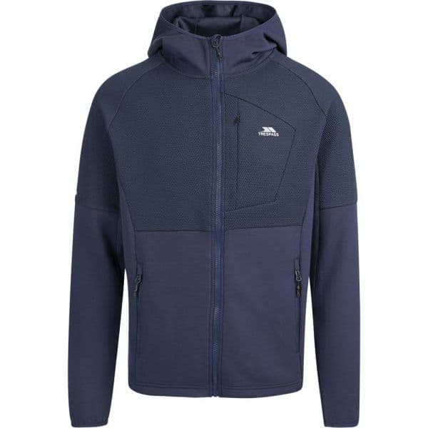 Trespass Bani Full Zip Sweatshirt Azul S Homem