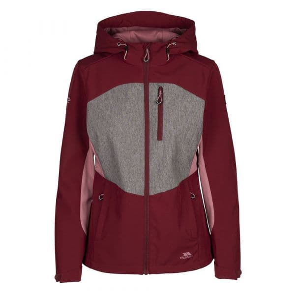 Trespass Eckwood Softshell Jacket Vermelho S Mulher