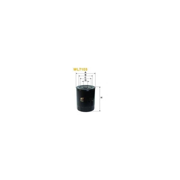 Wix Filters WL7103 - Filtro de óleo - 5050026008592