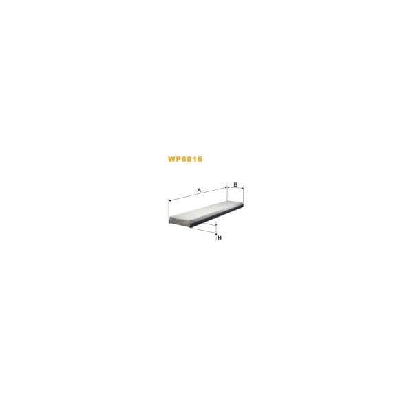 Wix Filters WP6816 - Filtro, ar do habitáculo - 5050026010090