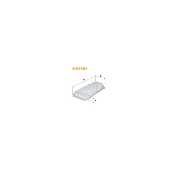 Wix Filters WA6664 - Filtro de ar - 5050026342986