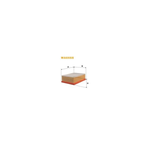 Wix Filters WA6668 - Filtro de ar - 5050026343709