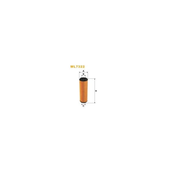 Wix Filters WL7322 - Filtro de óleo - 5050026345918