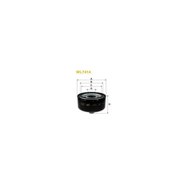 WIX FILTERS WL7414 Filtro de óleo - 5050026347530