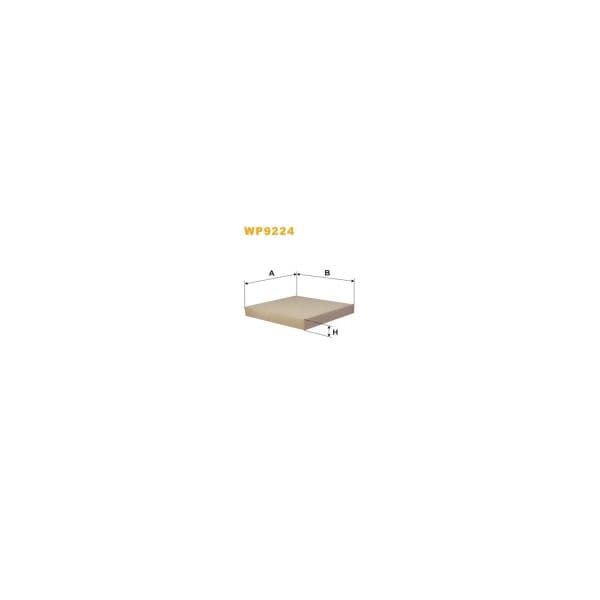 Wix Filters WP9224 - Filtro, ar do habitáculo - 5050026347813