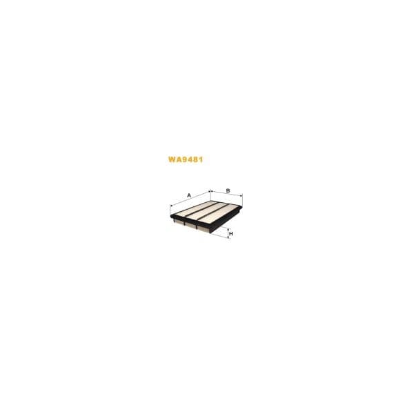 Wix Filters WA9481 - Filtro de ar - 5050026347905