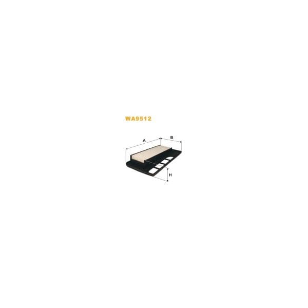 Wix Filters WA9512 - Filtro de ar - 5050026349732