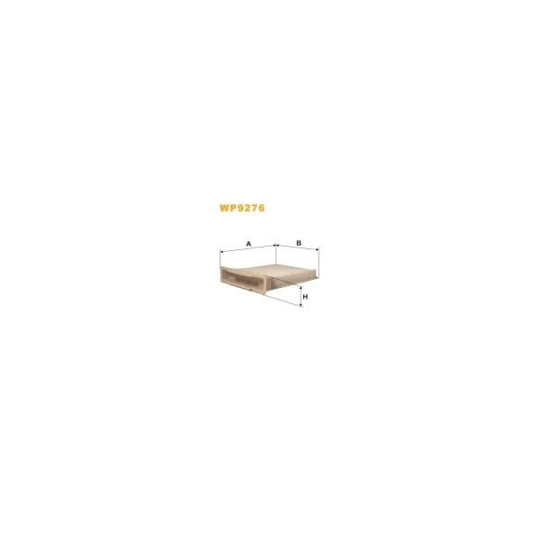Wix Filters WP9276 - Filtro, ar do habitáculo - 5050026349763