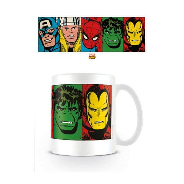 Pyramid Marvel Avengers Faces mug
