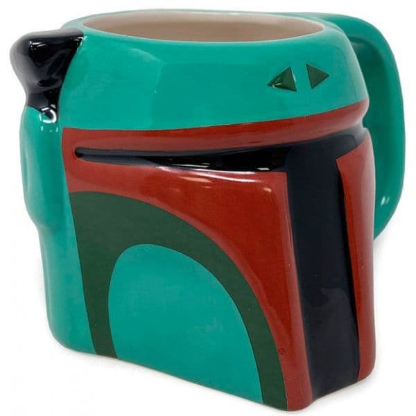 Pyramid Caneca 3D Boba Fett the Mandalorian Star Wars