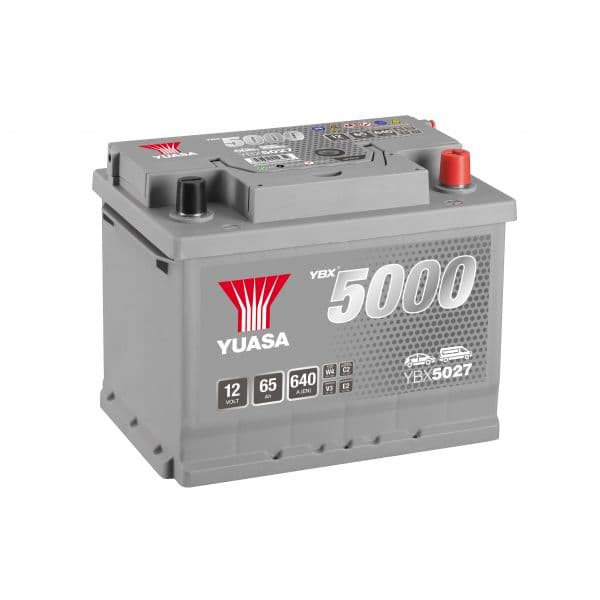 Yuasa Bateria 12V 62Ah, L2, Terminal Positivo à Direita - YBX5027