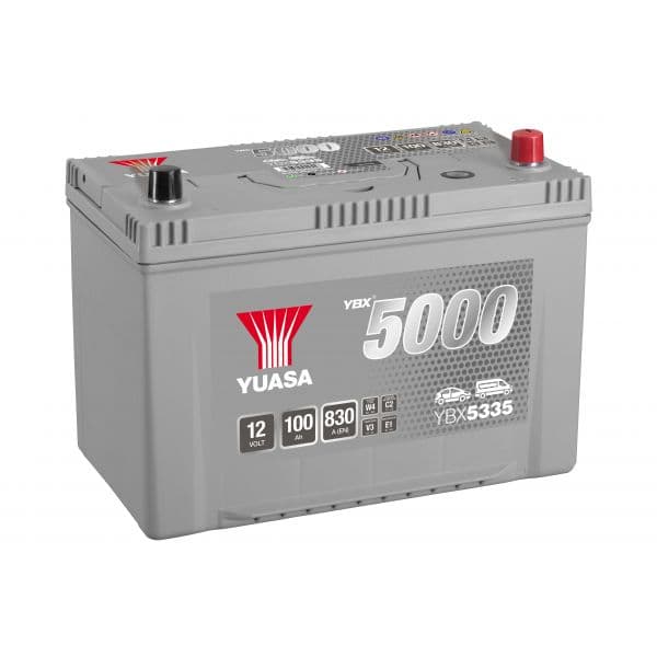 Yuasa Bateria 12V 95Ah, Jap, Terminal Positivo à Direita - YBX5335
