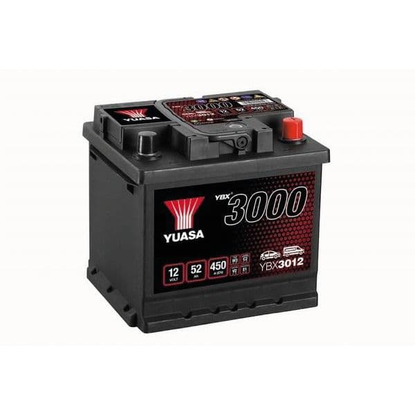 Yuasa Bateria 12V 50Ah, Terminal Positivo à Direita - YBX3012