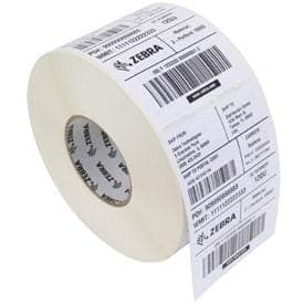 Zebra 12x Etiquetas Térmicas Z-Ultimate 3000T Polyester 51x25mm