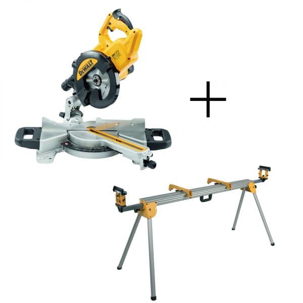 DeWALT Serra de Esquadria DWS774 + Bancada DE7023 - CPROF473