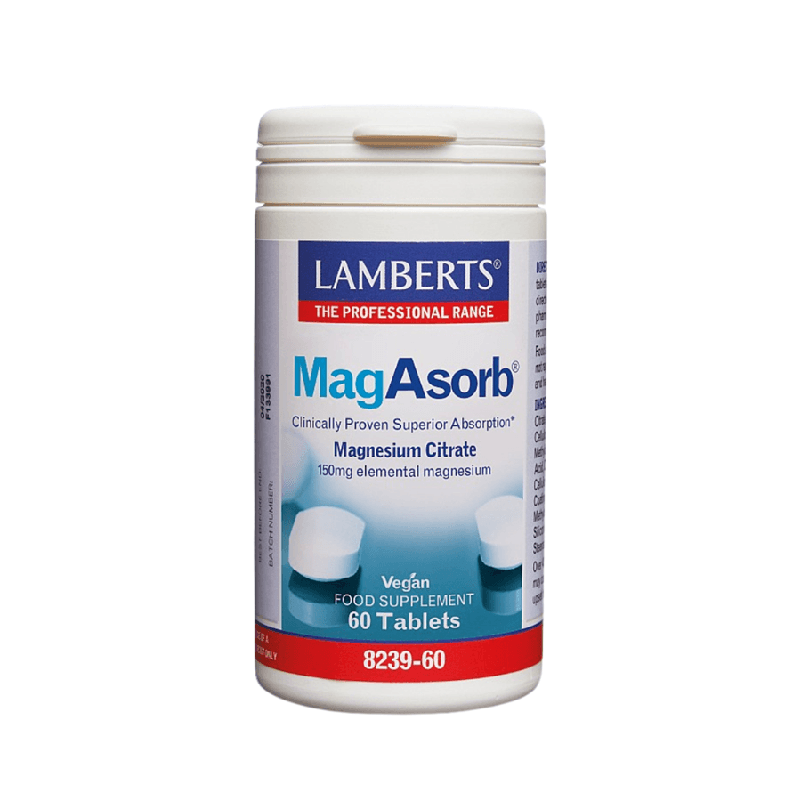 Lamberts MagAsorb 60 Comprimidos
