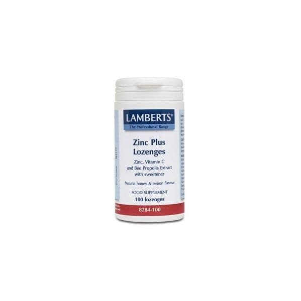 Lamberts Zinc Plus 100 Pastilhas