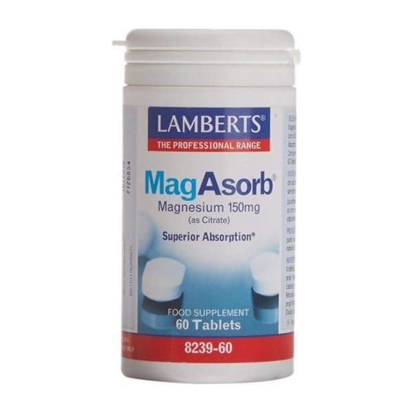Lamberts MagAsorb 60 Comprimidos