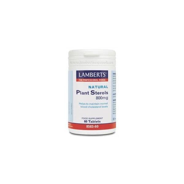 Lamberts Natural Plant Sterols 800mg 60 Comprimidos