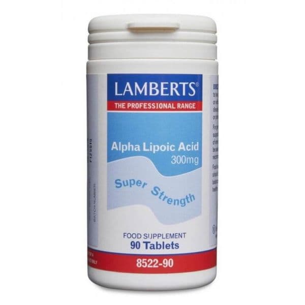 Lamberts Alfa Lipoico 300Mg 90 Comprimidos