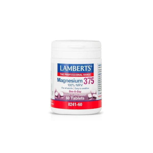 Lamberts Magnésio 375 60 Comprimidos