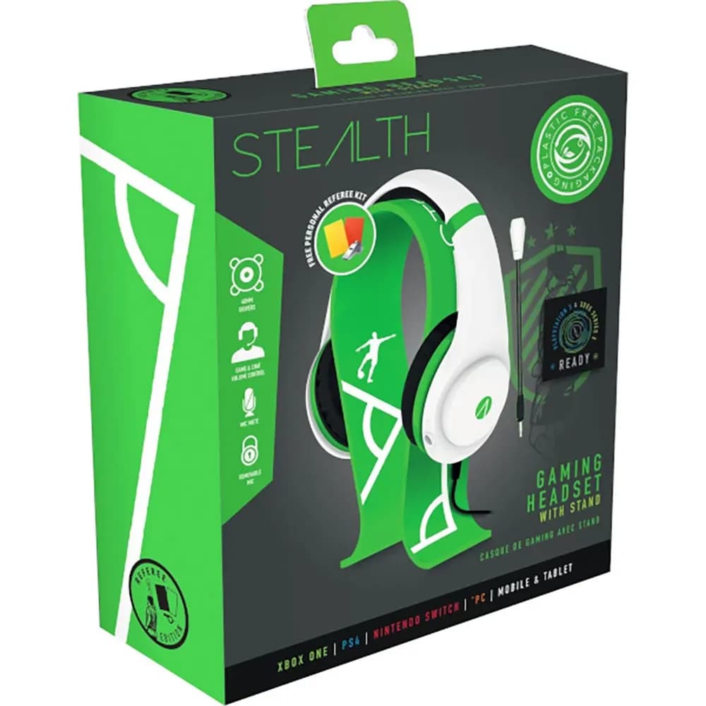 Sony STEALTH Football Edition On Ear Microfone Branco + Base USC - 5055269711322