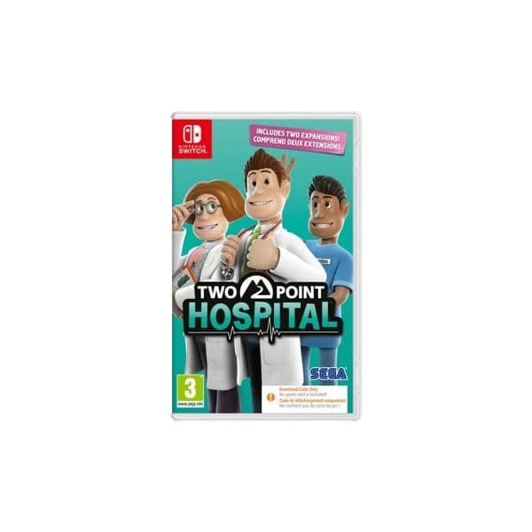 Two Point Hospital Nintendo Switch (Code in a Box)