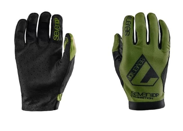 LUVAS CICLISMO SEVENIDP TRANSITION VERDE ARMY M