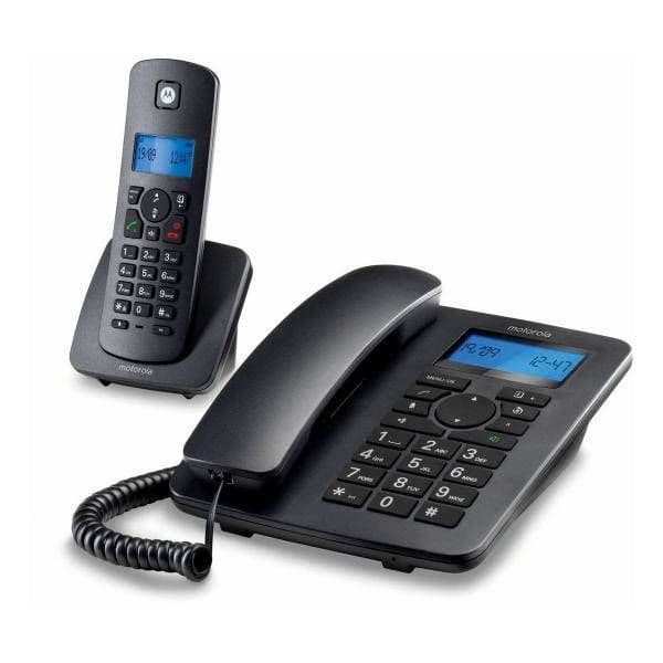 Motorola C4201 Combo DECT (2 pcs) Preto