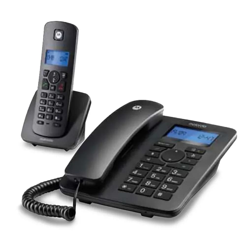 Motorola C4201 Combo DECT (2 pcs) Preto