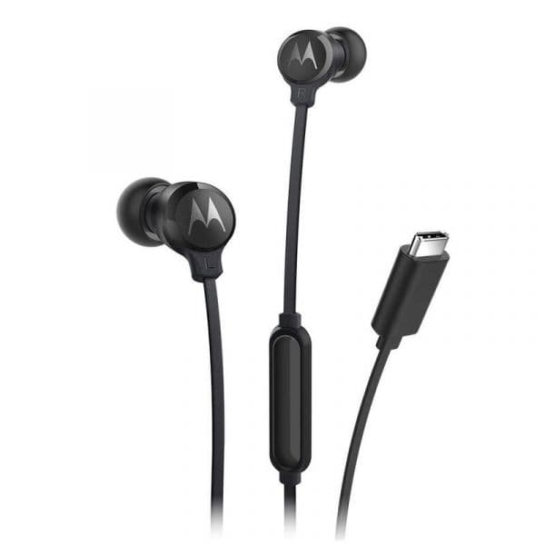 Motorola Earbuds 3C-S USB C com Fio Black