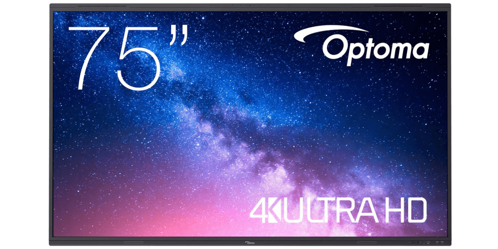 Optoma 75" 5753RK Direct LED Monitor Interativo 4K