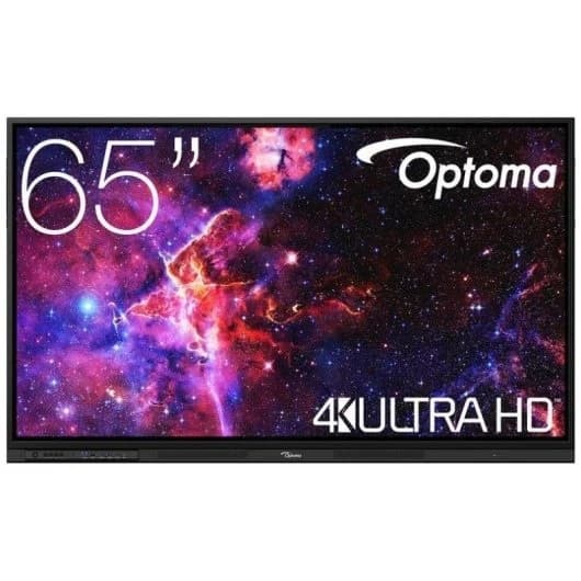Optoma 3653RK 65" Ecrã Interativo 4K Android 14 Google EDLA