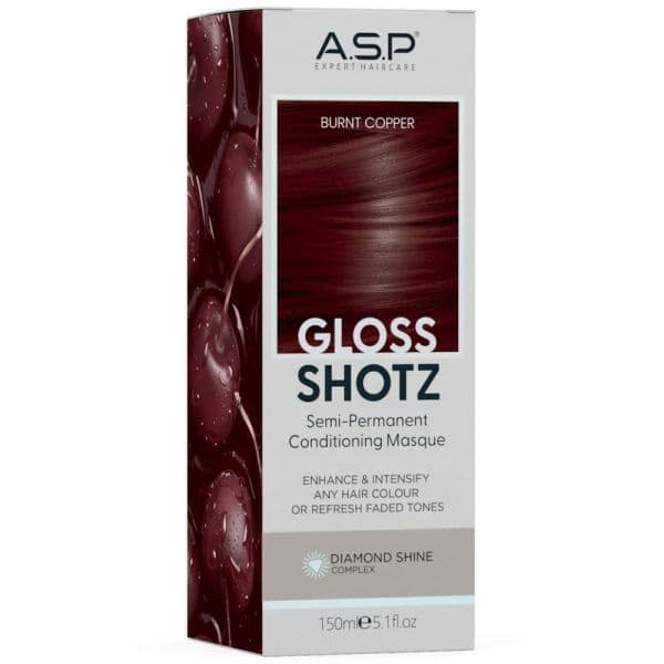 ASP Expert Haircare Máscara de Coloração Semi-Permanente Burnt Copper 150ml