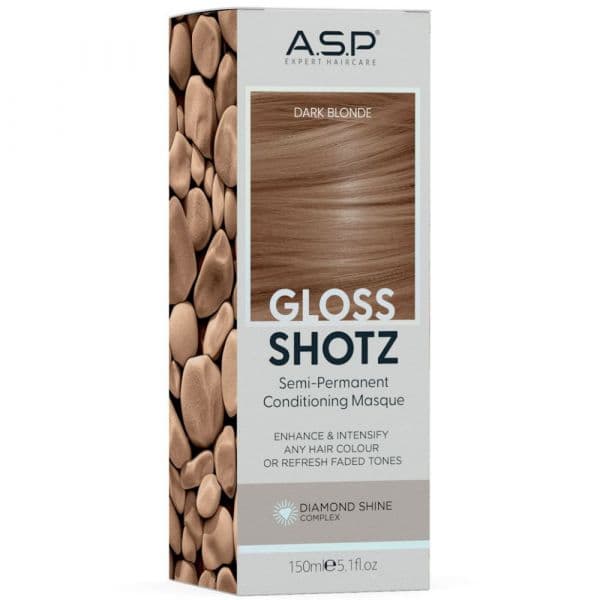 ASP Máscara de Coloração Semi-Permanente Cabelo Louro Escuro 150ml