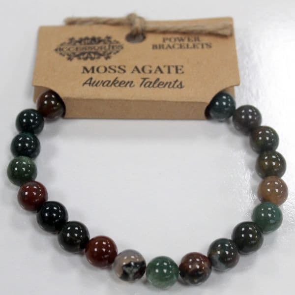 Pulseira Ágata Musgo
