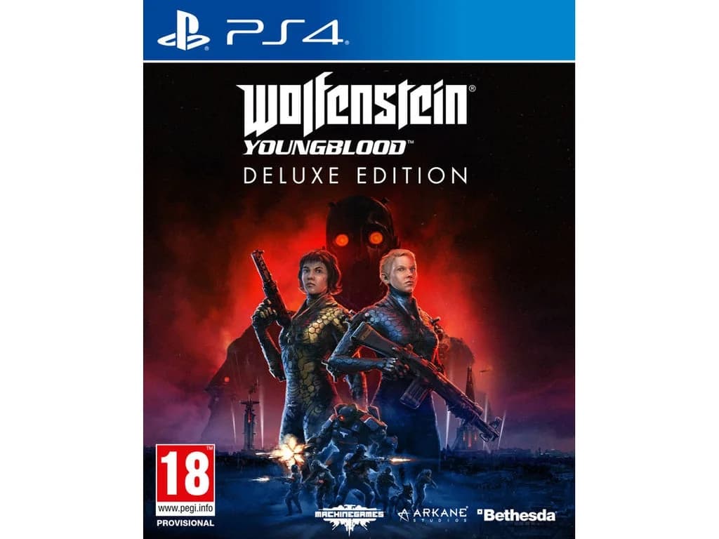 Jogo Wolfenstein Youngblood Deluxe Edition PS4