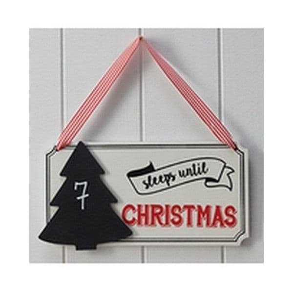 GingerRay Placa Vintage Natal 21,5cmx17cm