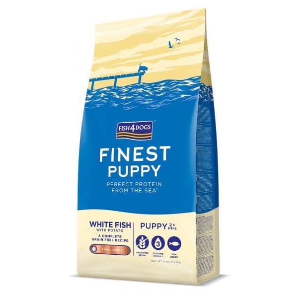 Fish4Dogs Finest Peixe Branco & Batata Cachorro 6 Kg