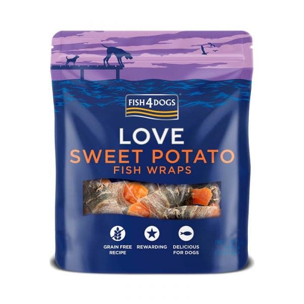 FISH4PETS F4D Love Rolinhos de Peixe e Batata 100g