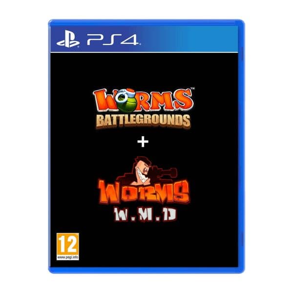 Worms Battlegrounds + Worms W.M.D PS4