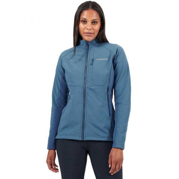 Montane Krypton Softshell Jacket Azul 38 Mulher