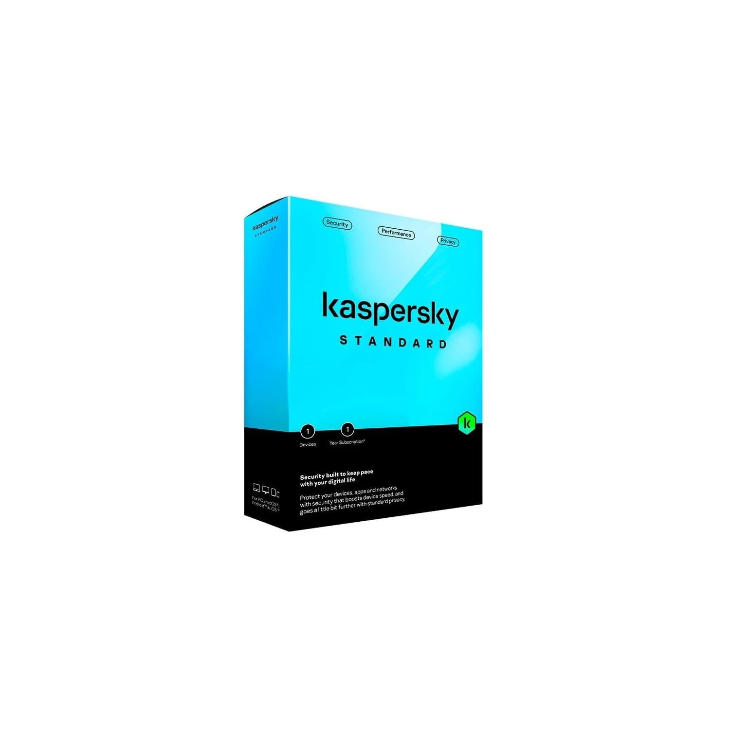 Antivírus Kaspersky Standard 1L/1A